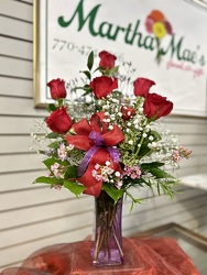 6 Roses from Martha Mae's Floral & Gifts in McDonough, GA