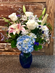 Beautiful in Blue from Martha Mae's Floral & Gifts in McDonough, GA