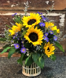 Sunny Sunflowers from Martha Mae's Floral & Gifts in McDonough, GA
